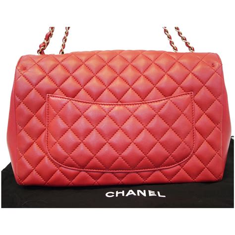 chanel jumbo lambskin bag|vintage chanel lambskin bag.